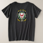 Dillon Irish Shield Women's Große Größe T-Shirt (Design Rückseite)