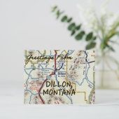 Dillon MT Vintage Karte (Stehend Vorderseite)