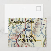 Dillon MT Vintage Karte (Vorne/Hinten)