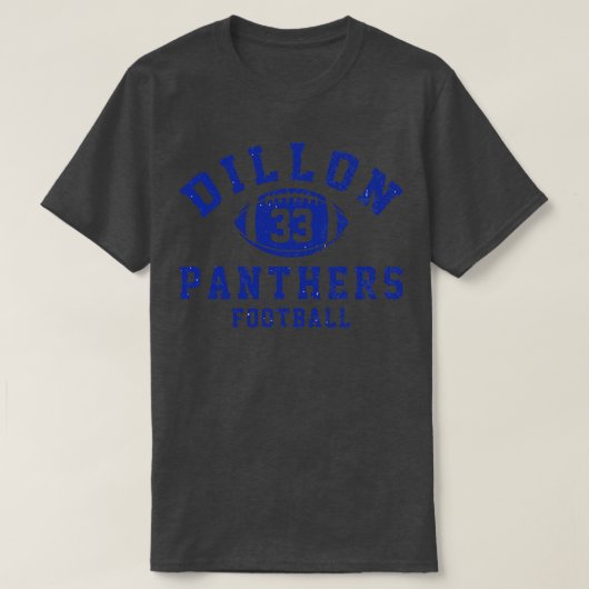 Dillon Panthers 33 Tim Riggins Vintag T-Shirt (Design vorne)