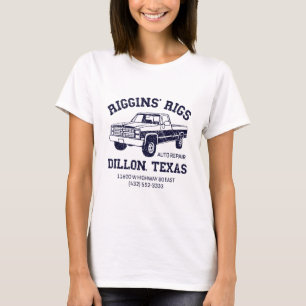 Dillon Texas Freitag Nachtfußballspieler Fan Rigg T-Shirt