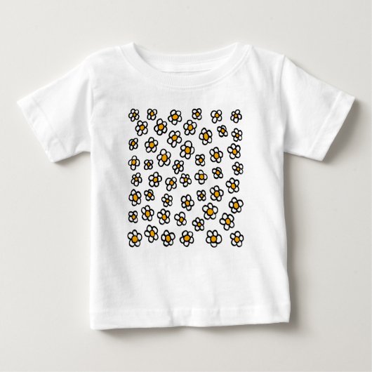 Dillon's Daisies Baby T-shirt (Vorderseite)