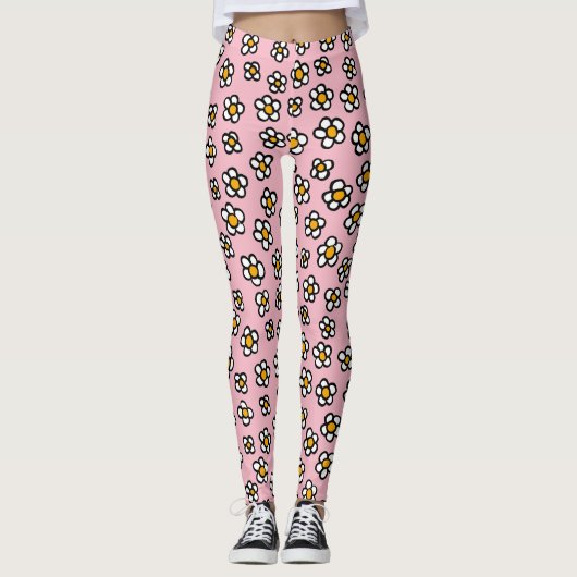 Dillon's Daisies Leggings (Vorderseite)