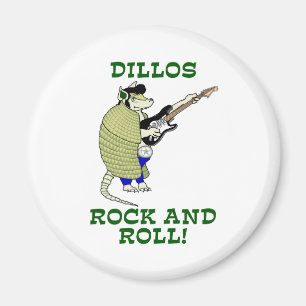 Dillos Rock-and-Roll Magnet