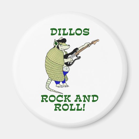 Dillos Rock and Roll Magnet (Vorne)