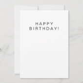 DILLSBURG PENNSYLVANIA REISE POSTER Geburtstagskar (Rückseite)