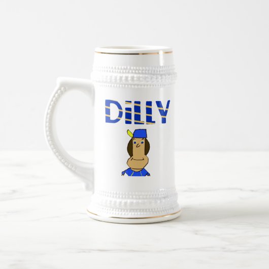 Dilly Beer Stein Bierglas (Links)