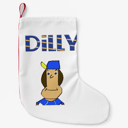 Dilly Christmas Strumpf Kleiner Weihnachtsstrumpf (Vorderseite)