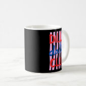 Dilly Dally Club Design Kaffeetasse (VorderseiteRechts)
