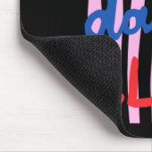 Dilly Dally Club Design Mousepad (Ecke)
