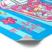 Dilly Dally Club Es Sommer-Eiskaffee Dilly Poster (Ecke)
