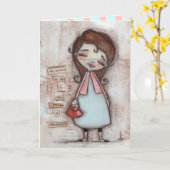 Dilly Dally - Muttertagskarte Karte (Gelbe Blume)