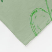 Dilly Dallying Orange Cat Fleecedecke (Ecke)