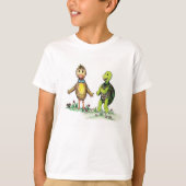 Dilly Duck and Teasle Turtle T - Shirt (Vorderseite)