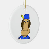 Dilly Keramik Circle Ornament (Rechts)