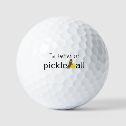 Dilly-O Pickleball Golf Ball (Vorderseite)