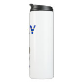 Dilly Thermal Tumbler Thermosbecher (Nach rechts gedreht)