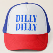 Dillydilly-Fernlastfahrer-Hut Truckerkappe (Vorderseite)