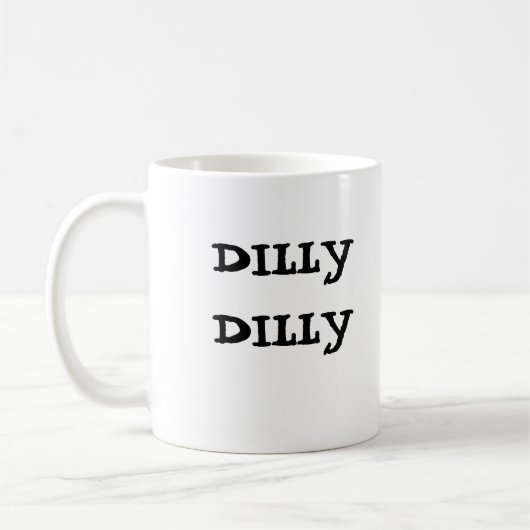 Dillydilly-Tasse Kaffeetasse (Links)