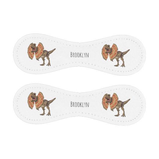 Dilophosaurus-Cartoon Baseball (Paneele)