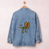 Dilophosaurus-Cartoon Jeansjacke (Hangar)