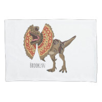 Dilophosaurus-Cartoon