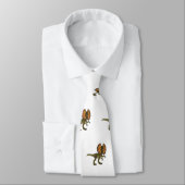 Dilophosaurus-Cartoon Krawatte (Gebunden)