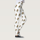 Dilophosaurus-Cartoon Leggings (Rechts)