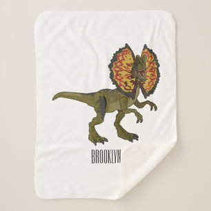 Dilophosaurus-Cartoon Sherpadecke