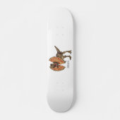 Dilophosaurus-Cartoon Skateboard (Vorne)