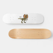 Dilophosaurus-Cartoon Skateboard (Horizontal)