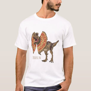 Dilophosaurus-Cartoon T-Shirt