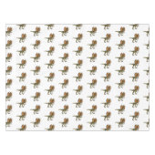 Dilophosaurus-Cartoon Tischdecke (Vorderseite (Horizontal))
