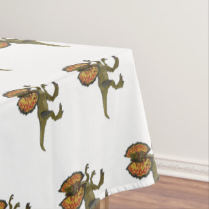Dilophosaurus-Cartoon Tischdecke