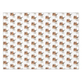 Dilophosaurus-Cartoon Tischdecke (Vorderseite (Horizontal))