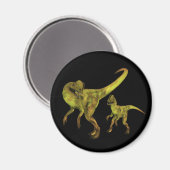 Dilophosaurus Magnet (Vorderseite/Rückseite)