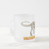 Dilophosaurus Mattglastasse (Vorderseite Links)