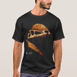 Dilophosaurus-Schädel-Profil T-Shirt