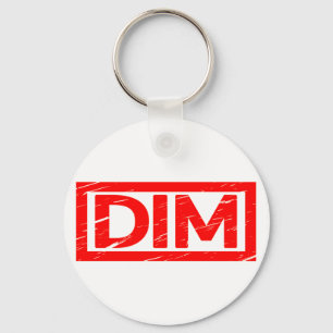 Dim Briefmarke Schlüsselanhänger