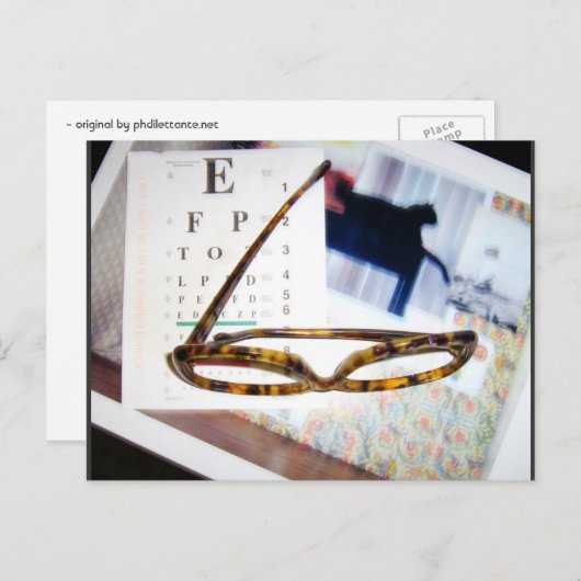 Dim Design.2 Postkarte (Vorne/Hinten)