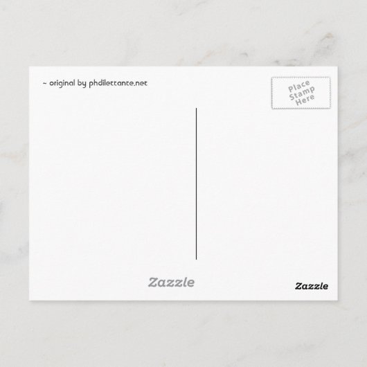 Dim Design.2 Postkarte (Rückseite)