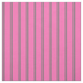 Dim Grau und Hot Pink Lined Muster Stoff (Muster)