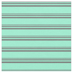 Dim Gray and Aquamarine Pattern Stoff