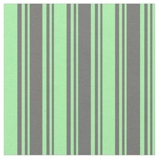 Dim Gray and Green Lined Pattern Stoff (Nahaufnahme)
