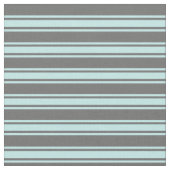 Dim Gray and Turquoise Lined Pattern Stoff (Nahaufnahme)