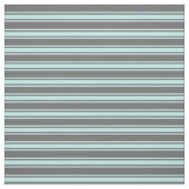 Dim Gray and Turquoise Lined Pattern Stoff (Muster)