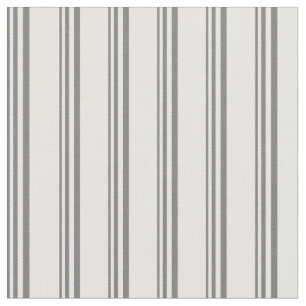 Dim Gray and White Lines Stoff