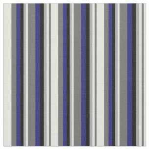 Dim Gray, Beige, Dunkelgrau, Schwarz & Midnight Bl Stoff
