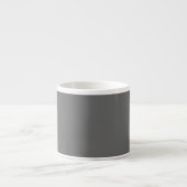 Dim Gray Espressotasse (Vorderseite)