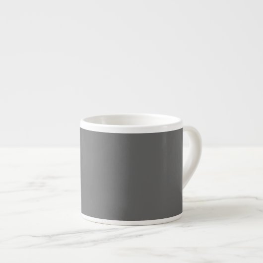 Dim Gray Espressotasse (Vorderseite Rechts)